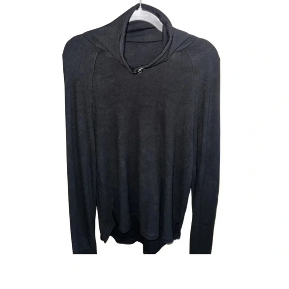 Varley Black Cowl Neck Long Sleeve Pullover Size Small - Picture 6 of 8